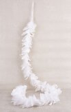 Girlanda biela, páperová, 150 cm