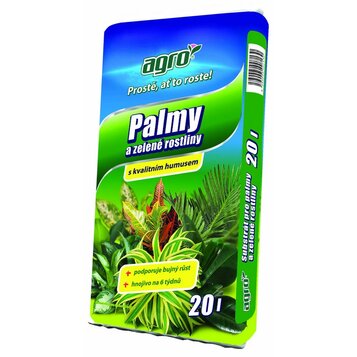 Substrát na palmy a zelené rastliny 20 l