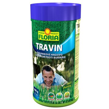TRAVIN Trávnikové hnojivo s účinkom proti burinám 3v1 0,8kg