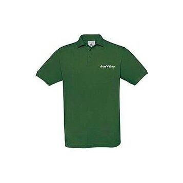 Tričko zelené s golierom - 2XL