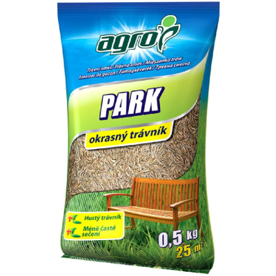 Trávna zmes PARK 0,5 kg AGRO