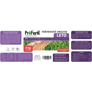 ProFertil LETO 15-05-20, 2-3M hnojivo (4kg)