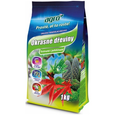 Hnojivo Agro OM Okrasné dreviny 1 Kg