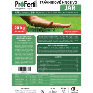 ProFertil JAR 25-05-10+2Fe+1MgO 5-6 mesačné hnojivo (20kg)