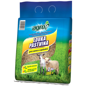 Trávna zmes LÚKA A PASTVINA 2kg AGRO