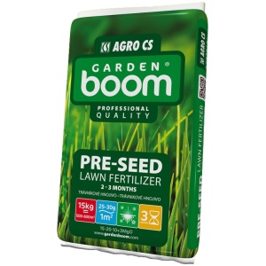 Trávnikové hnojivo Garden Boom - Pre-seed